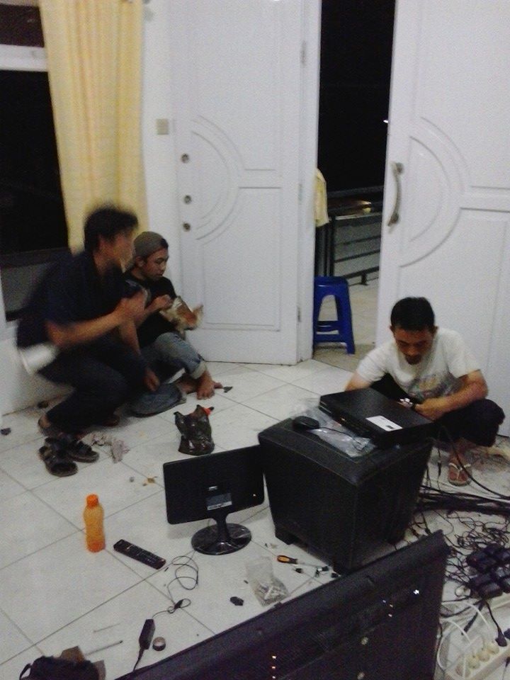 Pemasangan CCTV di Melly Garment Majalaya Kab Bandung