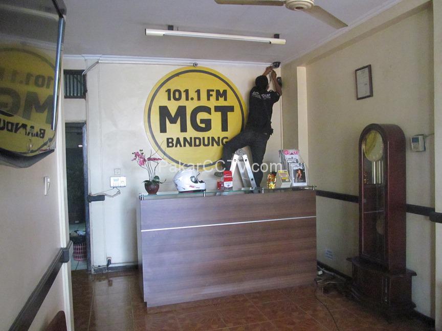 Pemasangan CCTV di MGT Radio Jl Buah Batu No 8 Bandung 8 Camera
