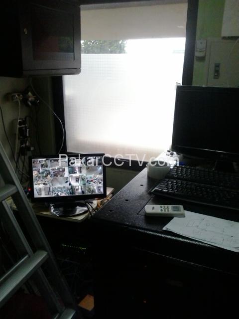 Pemasangan CCTV pada PT LEN Railway System Soekarno Hatta Bandung